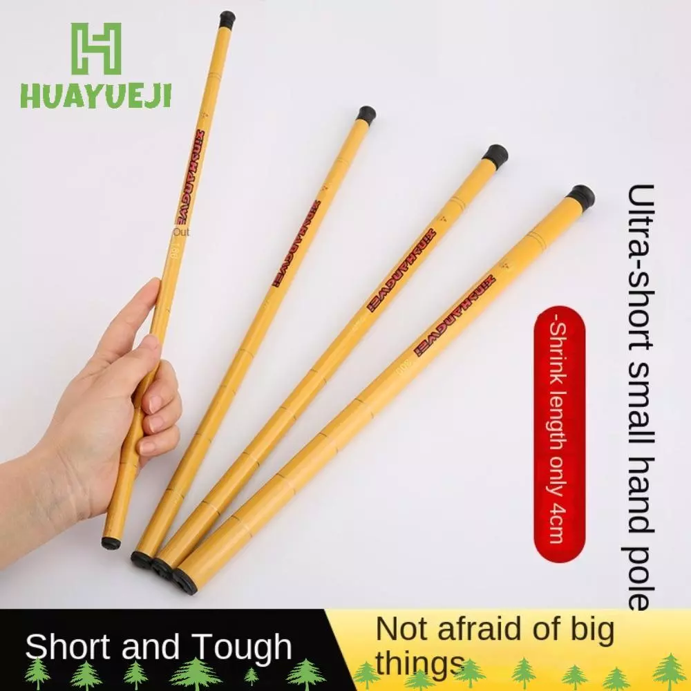 YUEJI เบ็ดตกปลาครบชุด, Telescopic Fishing Pole ชุดเบ็ดตกปลา, Travel Fishing Gear Glass Fibre Casting Rod Spincast Fishing Reel Feeder Rod Combo Fishing