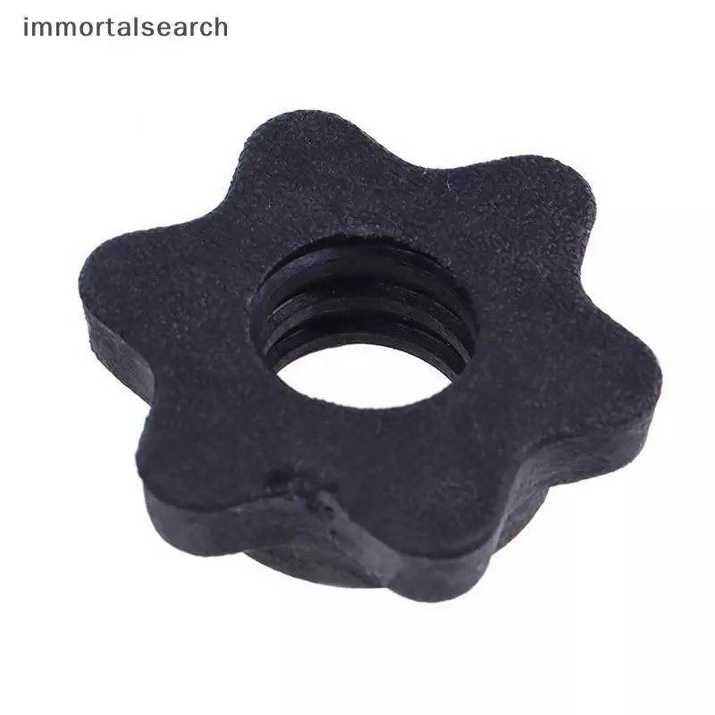 IMMO Dumbbell Hex Nut Dumbbell Rod Nut Spinlo Collars สําหรับ Barbells บาร์การฝึกอบรมกีฬา TH