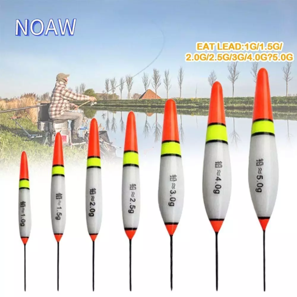 โน้ม‌ 5pcs Fishing Rock Float, Workmanship Sea Fishing Streams Floaters, 2024 Nanomaterials Rock Fishing Superfine Buoy Ice Fishing Accessory