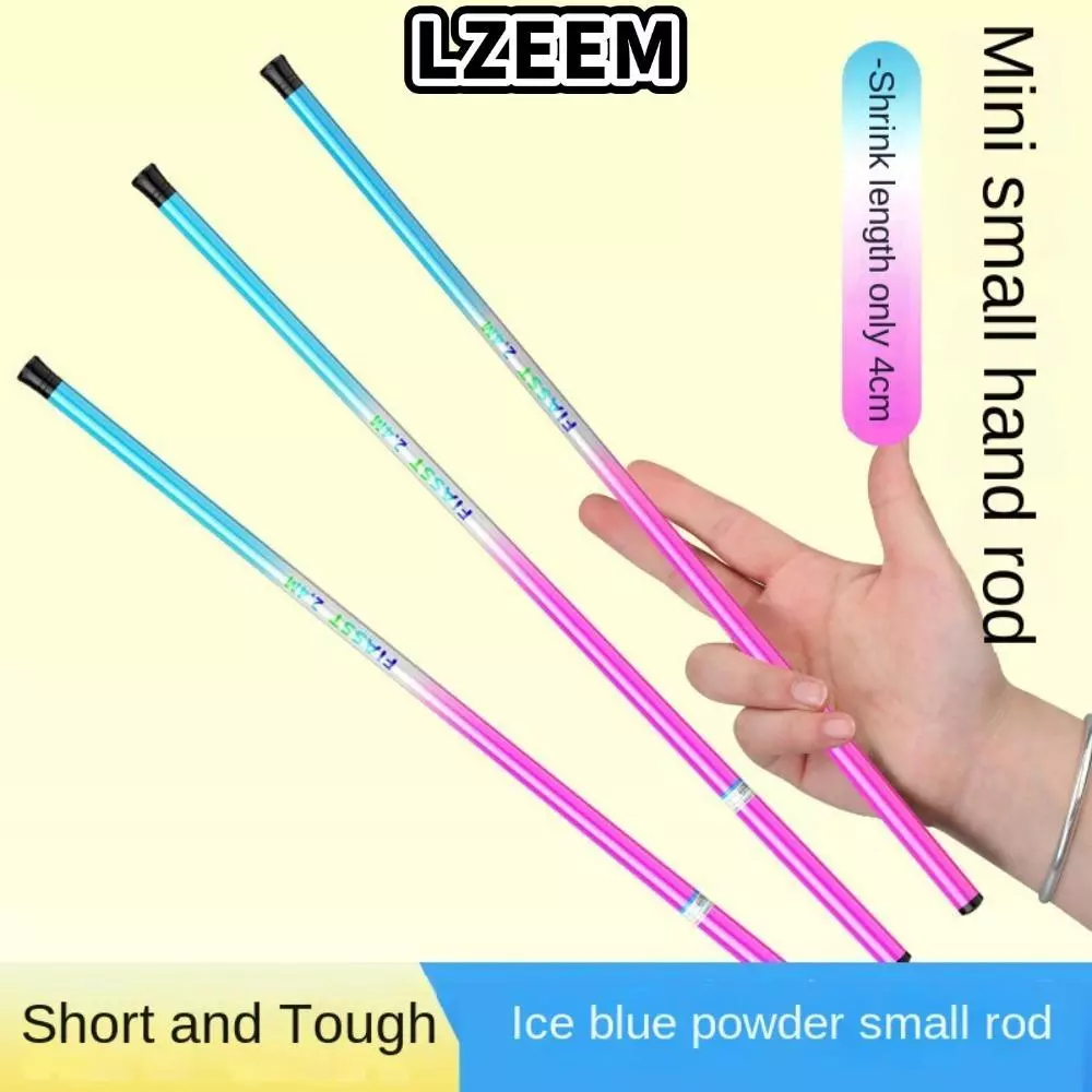 LZEEM เบ็ดตกปลาครบชุด, Spincast Fishing Reel Fishing Pole Fishing Rod ชุด, Travel Fishing Gear Carbon Fibre Telescopic 1.5 M-3.6 M Feeder Rod Combo Fishing