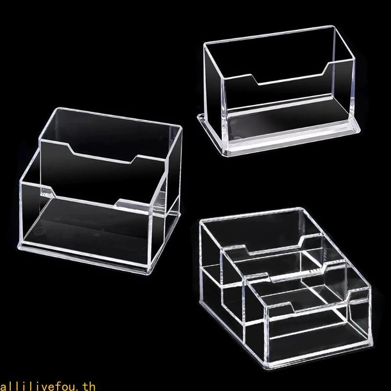 LIVE ที่วางใส่นามบัตรที่ใช้งานได้จริง 210 การ์ด 3 Dividers สําหรับโรงเรียนสํานักงาน — ของมงคลหมวดการงานและธุรกิจ
