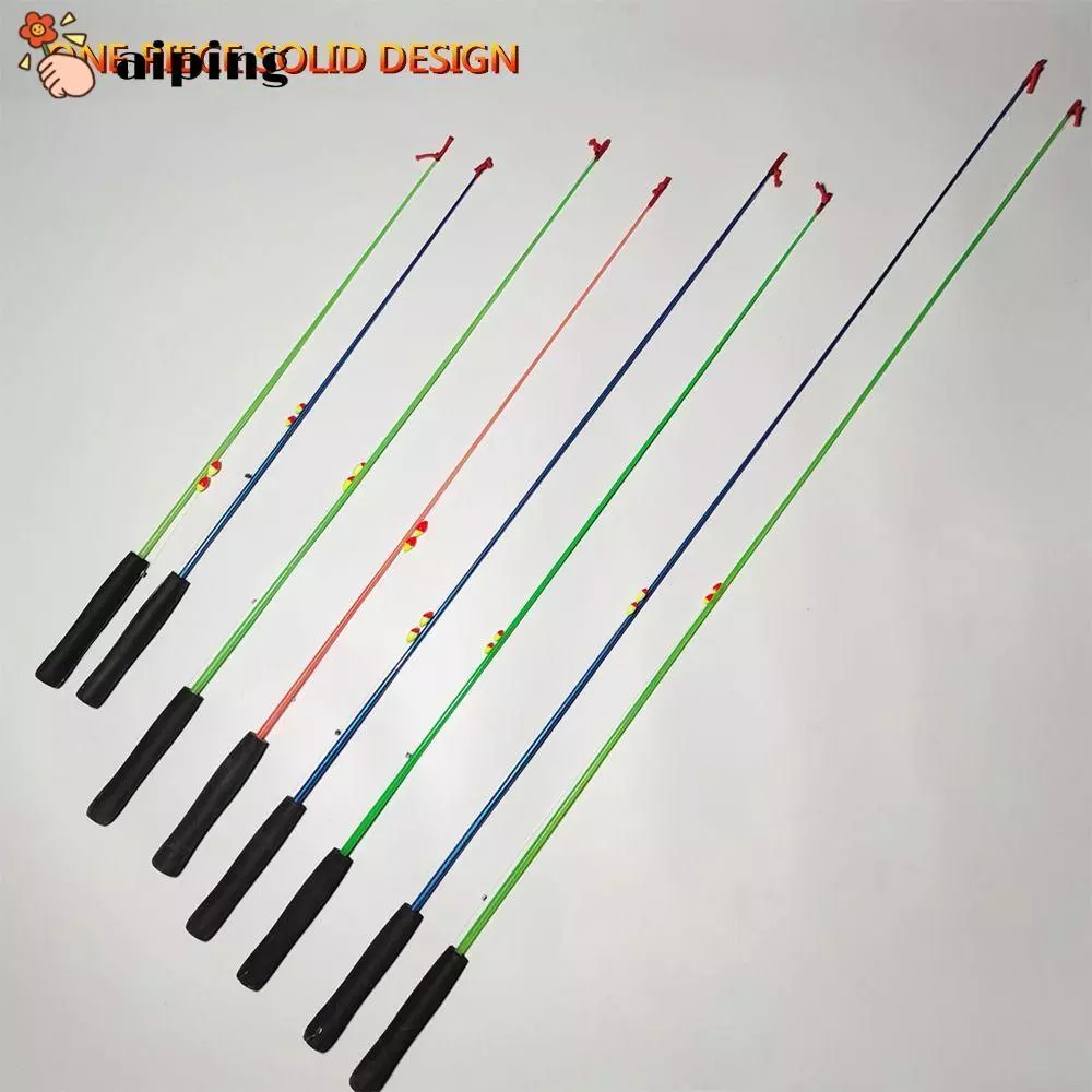AIPING ชุดเบ็ดตกปลา, Spincast Fishing Reel Fishing Pole Fishing Rod ชุด, Travel Fishing Gear Telescopic Glass Fibre Carbon Fibre Feeder Rod Combo ตกปลา