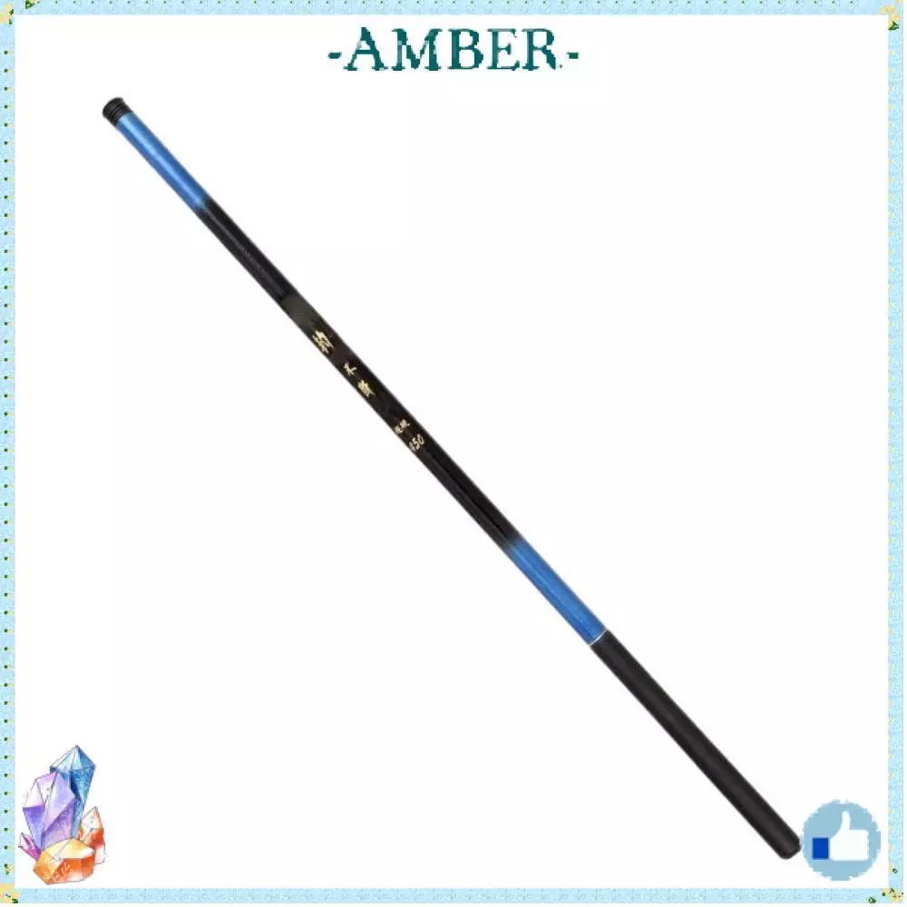 AMBER ชุดเบ็ดตกปลา, Spincast Fishing Reel Casting Rod Fishing Rod ชุด, Travel Fishing Gear Glass Fibre Carbon Fibre 1.8m-7.2m Fishing Pole Fishing