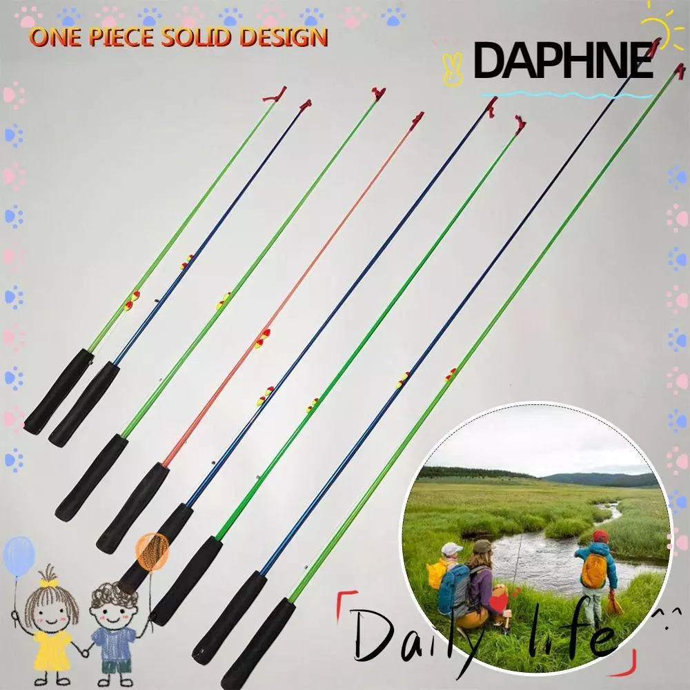 DAPHNE ชุดเบ็ดตกปลา, Fishing Pole Telescopic Fishing Rod ชุด, เด็ก Casting Rod Spincast Fishing Reel 0.7/1.0/1.5/1.8/2.1 M Feeder Rod Combo Fishing