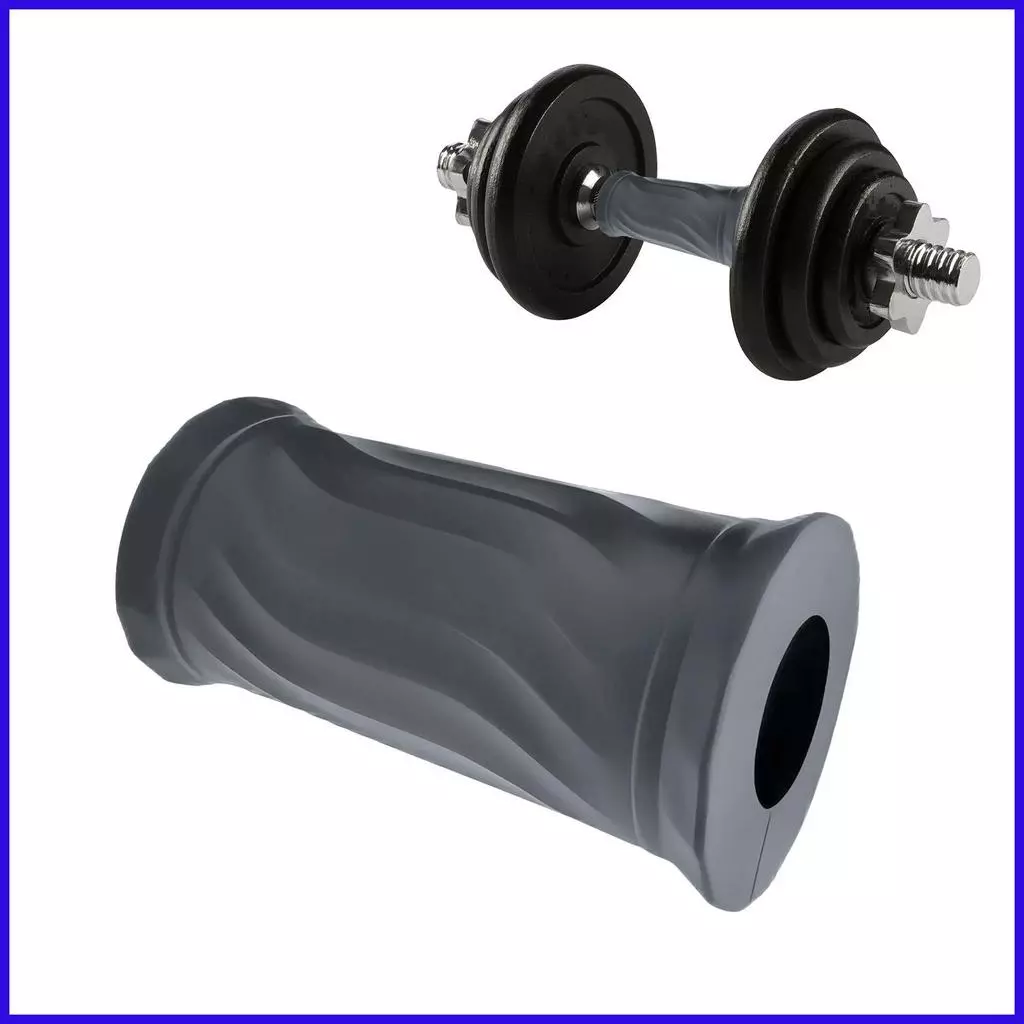 Dumbbell Grips สําหรับชาย Anti Slip ซิลิโคน Dumbbell Grips สําหรับชายสําหรับ Gym สนามเด็กเล่นเครื่องสาย Kettlebells jxieeth