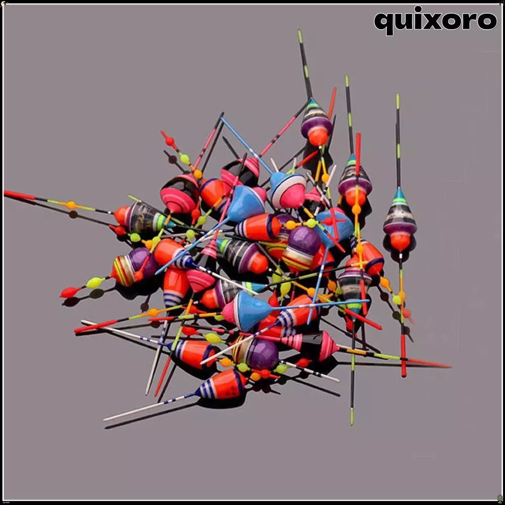 QUIXORO น้ําจืด Floaters, Superfine Rock Fishing Fishing Floats, 2023 Workmanship Sea Fishing Dual-purpose Fishing Tackle อุปกรณ์ตกปลาน้ําแข็ง