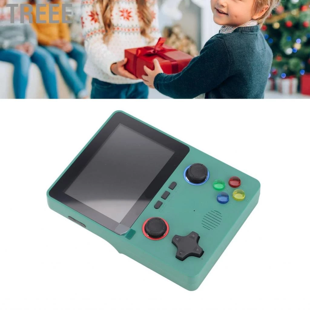 Treee Treee-th Handheld Game Console Protection Gaming Portable Gaming 32GB Memory Card Dual 3D Joystick สำหรับผู้ใหญ่ [วิดีโอเกม]