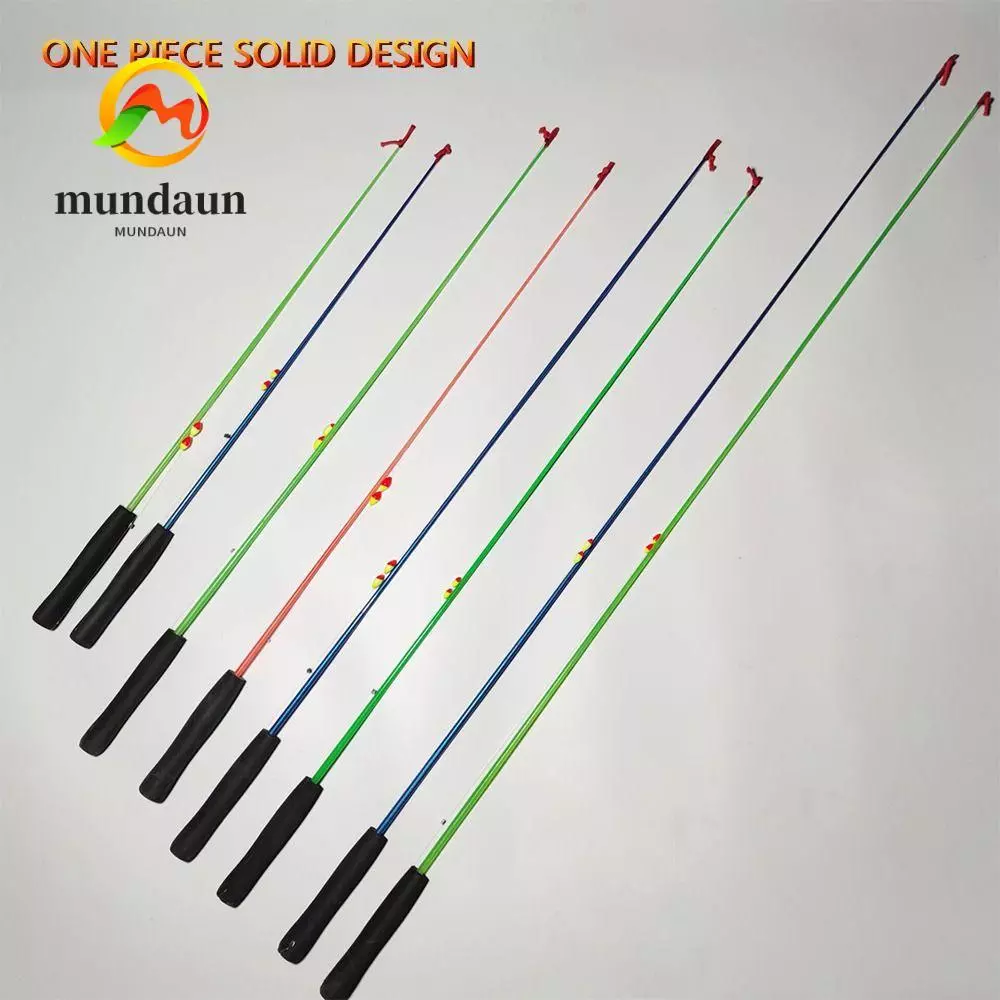 MUNDAUN เบ็ดตกปลาครบชุด, Telescopic Fishing Pole ชุดเบ็ดตกปลา, Travel Fishing Gear Glass Fibre 0.7/1.0/1.5/1.8/2.1 M Spincast Fishing Reel Feeder Rod Combo Fishing