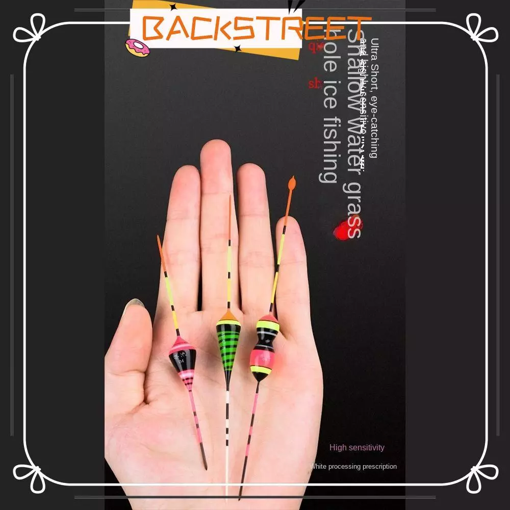 BACKSTAGE น้ําจืด Floaters, Superfine Sea Fishing Fishing Floats, 2023 Workmanship Rock Fishing Dual-purpose Fishing Tackle อุปกรณ์ตกปลาน้ําแข็ง