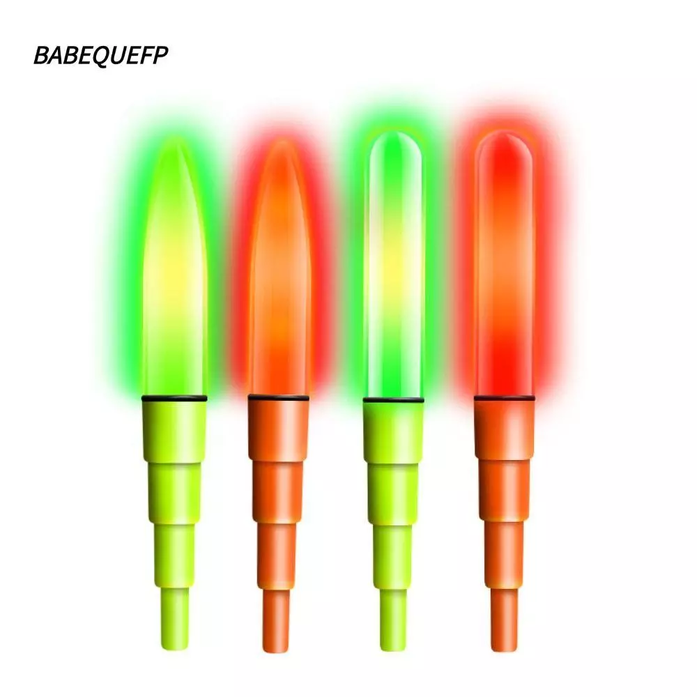 BABEQUEFP 1 ชิ้น LED Fishing Float Top, Luminous Super Bright Fishing Float Light, Hot Induction Night Fishing Float Top Night Fishing