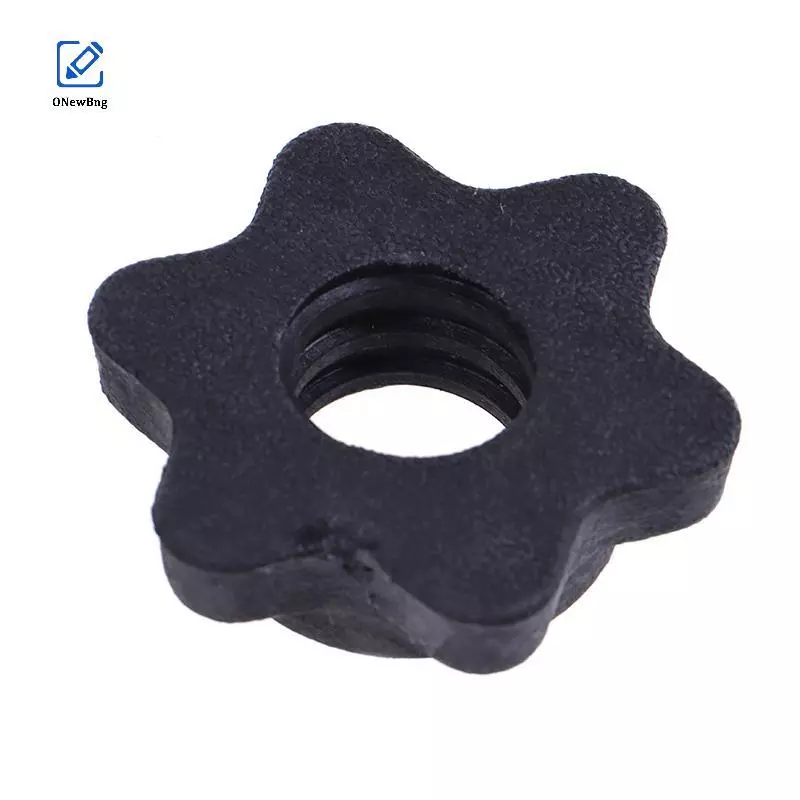 ONew Dumbbell Hex Nut Dumbbell Rod Nut Spinlo Collars สําหรับ Barbells บาร์การฝึกอบรมกีฬา Bng