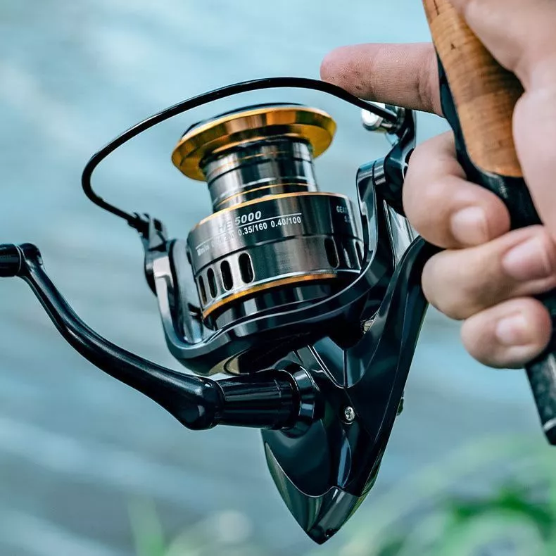 Fish Fishing Reel Fishing Gear Reel Sea Pole Reel Fishing Reel ขายส่งสายตกปลา Spinning All-Metal Reel ล้อ Reel Anchor Fishing Reel Long-Sho