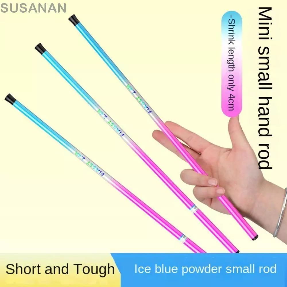 SUSAAN เบ็ดตกปลาครบชุด, Spincast Fishing Reel Telescopic Fishing Rod ชุด, เด็ก 1.5 M-3.6 M Fishing Pole Casting Rod Feeder Rod Combo Fishing