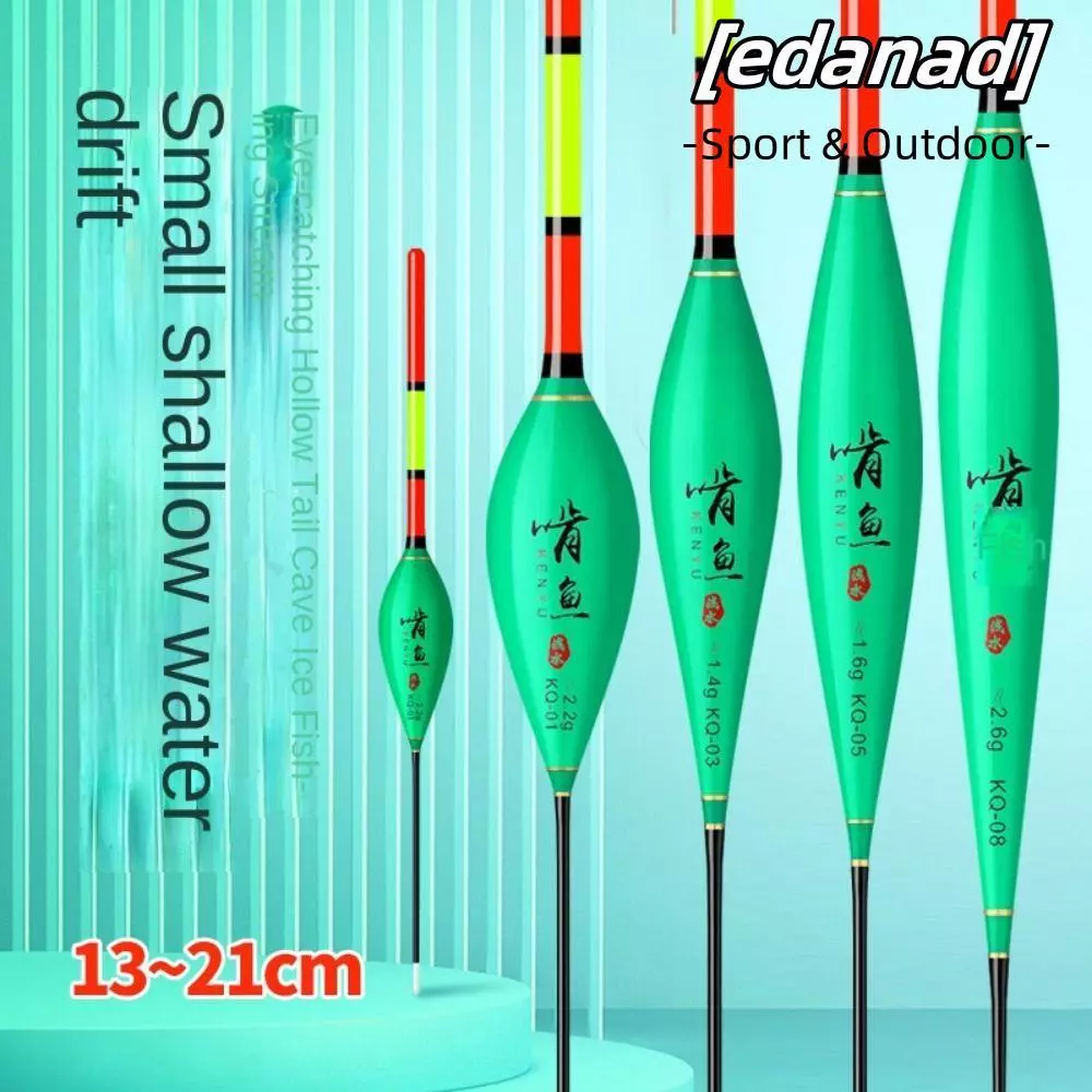 EDANAD Fishing Floats, Workmanship Sea Fishing น้ําจืด Floaters, 2023 Dual-purpose Superfine Rock Fishing Buoy Ice Fishing Accessory