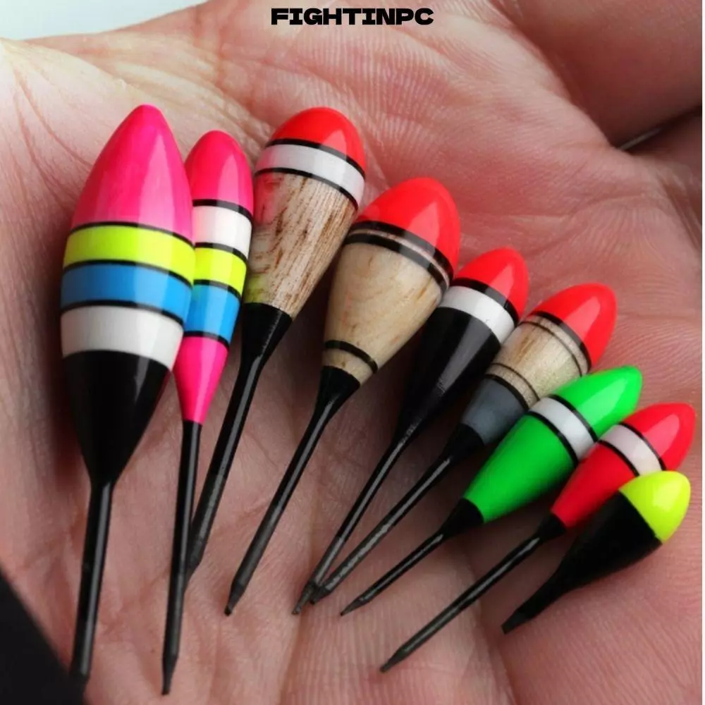 FIGHTINPC Fishing Floats, Superfine Workmanship น้ําจืด Floaters, Rock Fishing Sea Fishing Dual-purpose Fishing Tackle อุปกรณ์ตกปลาน้ําแข็ง