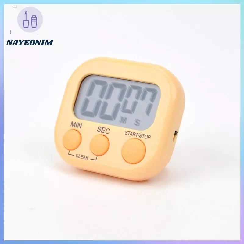NAY Magnetic Digital Kitchen Timer พร้อมขาตั้ง 99-Minute Digital Kitchen Timer Cook-Friendly Counting Clo Counter EON