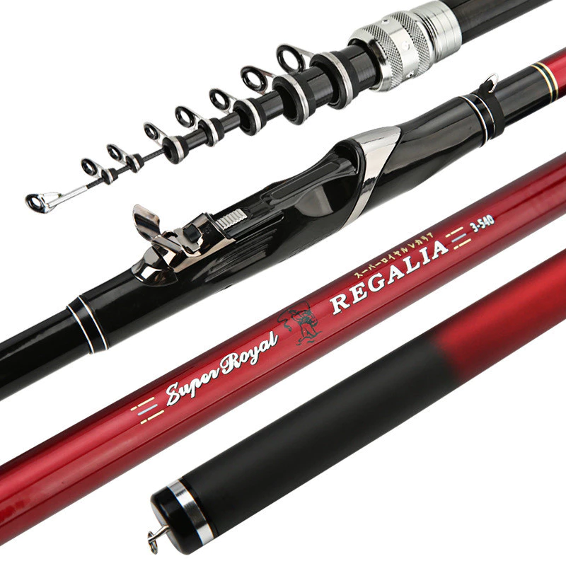 ขายส่ง Badge Rock Fishing Rod Rock Rod ยาวส่วนคาร์บอน Ultra-Light Super Hard Rock Fishing Rod Hand Sea Fishing Rod Fishing Gear Set
