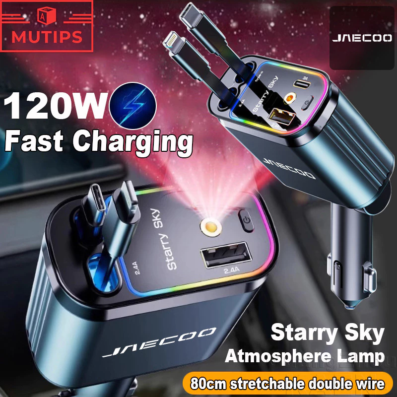 JAECOO เครื่องชาร์จรถ USB Type-C ตรงรุ่น 7
