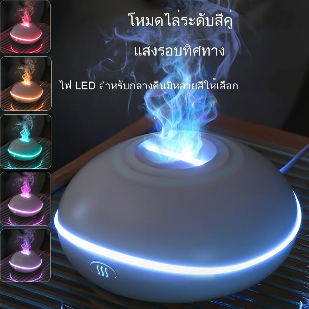 เครื่องอโรมาเทอราพี ครัวเรือนปริมาณหมอกขนาดใหญ่มินิรถน้ํามันหอมระเหยเครื่อง ดิฟฟิวเซอร์ ยูเอสบี เปลวไฟความชื้นเครื่องอโรมา — ของมงคลหมวดบ้านและฮวงจุ้ย