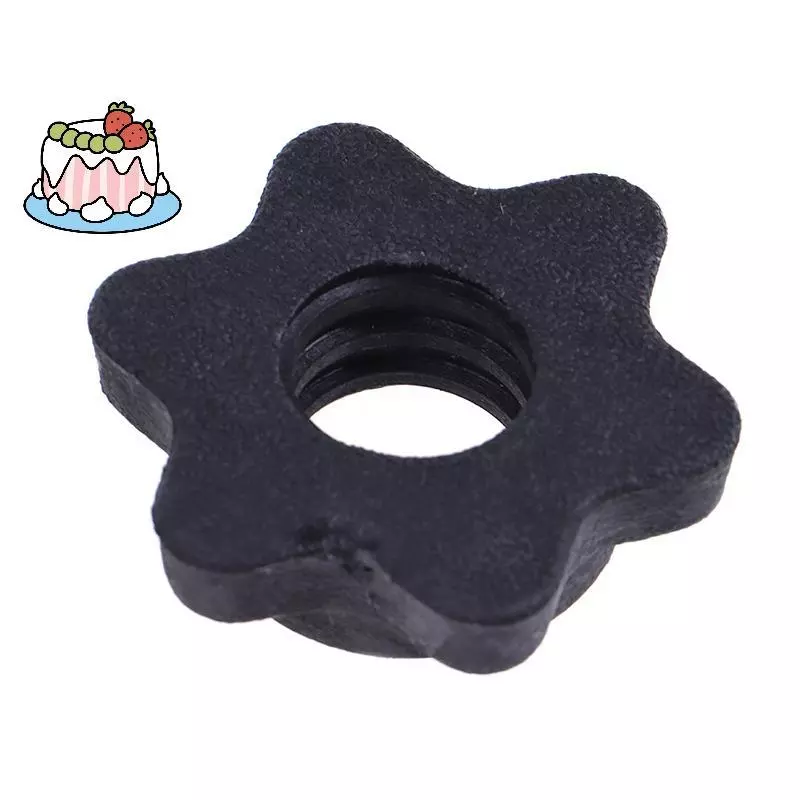 [Sep-t] Dumbbell Hex Nut Dumbbell Rod Nut Spinlo Collars for Barbells Barbells Training Sports