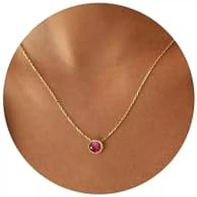 Turandoss Birthstone สร้อยคอผู้หญิง Dainty 14K Gold Plated สีแดงสีฟ้าสีเขียวเพชร Emerald Birthstone สร้อยคอ 12 เดือน Birthstone เครื่องประดับของขวัญวันเกิดสําหรับผู้หญิงวัยรุ่นหญิง — ของมงคลหมวดราศีและนักษัตร