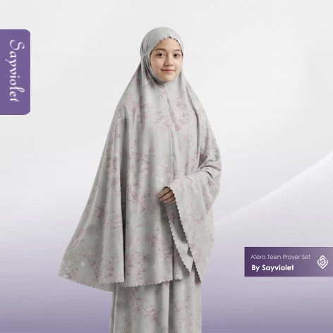 Sayviolet - Atera ชุดสวดมนต์ Teen - เสื้อคลุมสวดมนต์วัยรุ่น - เสื้อคลุมสวดมนต์ร่มชูชีพระดับพรีเมียม - ชุดสวดมนต์วัยรุ่นสมัยใหม่ - เรียบง่ายและสง่างาม — ของมงคลหมวดพิธีและความเชื่อ