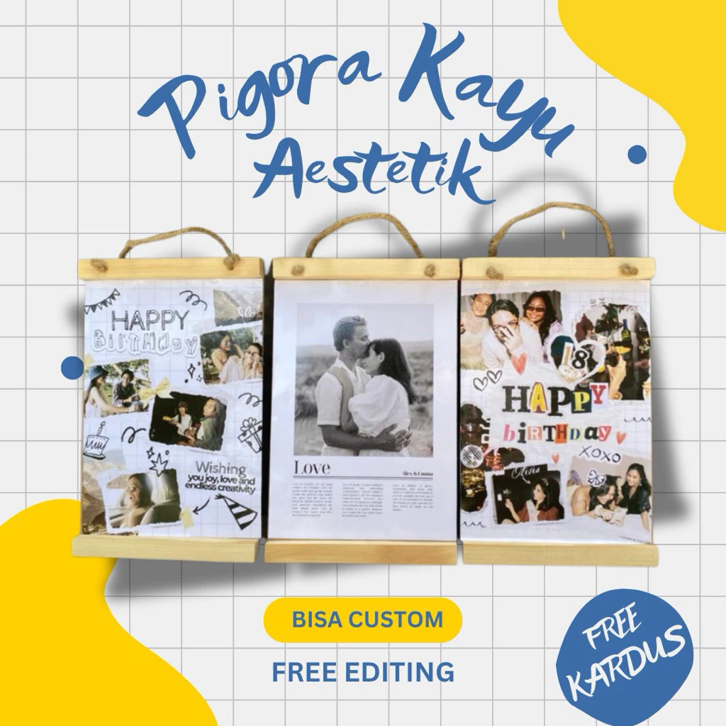 SAYGIFT (จัดส่งตรง) พิมพ์กรอบไม้ 15x20 พิมพ์พิโคร่าของขวัญที่กําหนดเอง/ของขวัญความงามที่สมบูรณ์ของขวัญรับปริญญาของขวัญวันเกิดของขวัญความงามที่กําหนดเองแฟนของขวัญครบรอบของขวัญวันเกิดวันวาเลนไทน์ — ของมงคลหมวดความรักและความสัมพันธ์