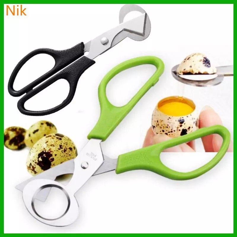 บ๊๊๊๊ลคคท นกกระทาไข่เปิดกรรไกรสะดวกและสะดวกสบาย Grip Nonrust Steel Kitchen Shears for Efficient Kitchen Us