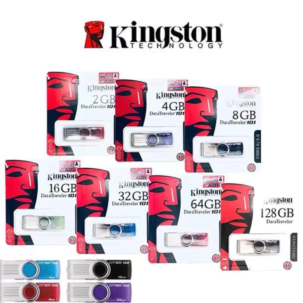 แฟลชไดร์ฟ DT101 G2 ความจุ 2GB–256GB