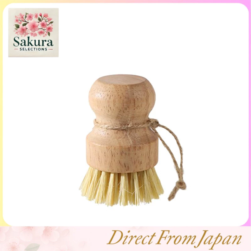 1 piece kitchen brush, scrub brush, sisal brush, pot brush, bowl for washing pots and frying pans, kitchen utensils