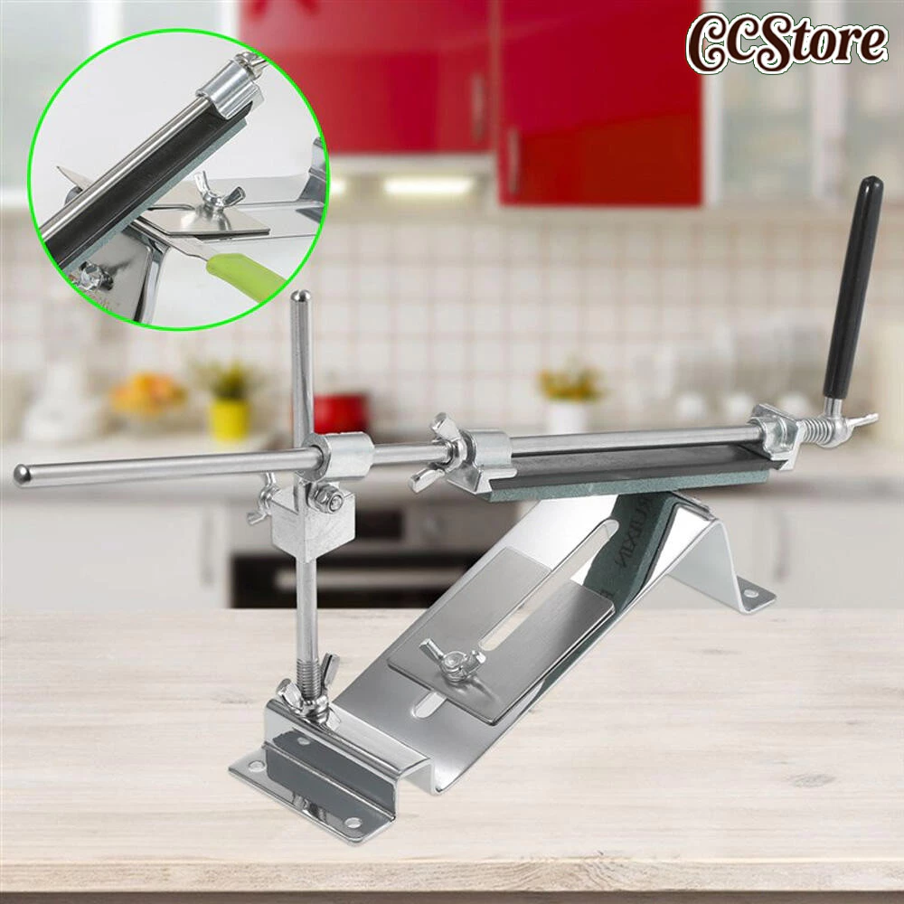 Household Stainless Steel Kitchen Sharpener Set Fixed Angle Quick Sharpener Professional Kitchen Tools
