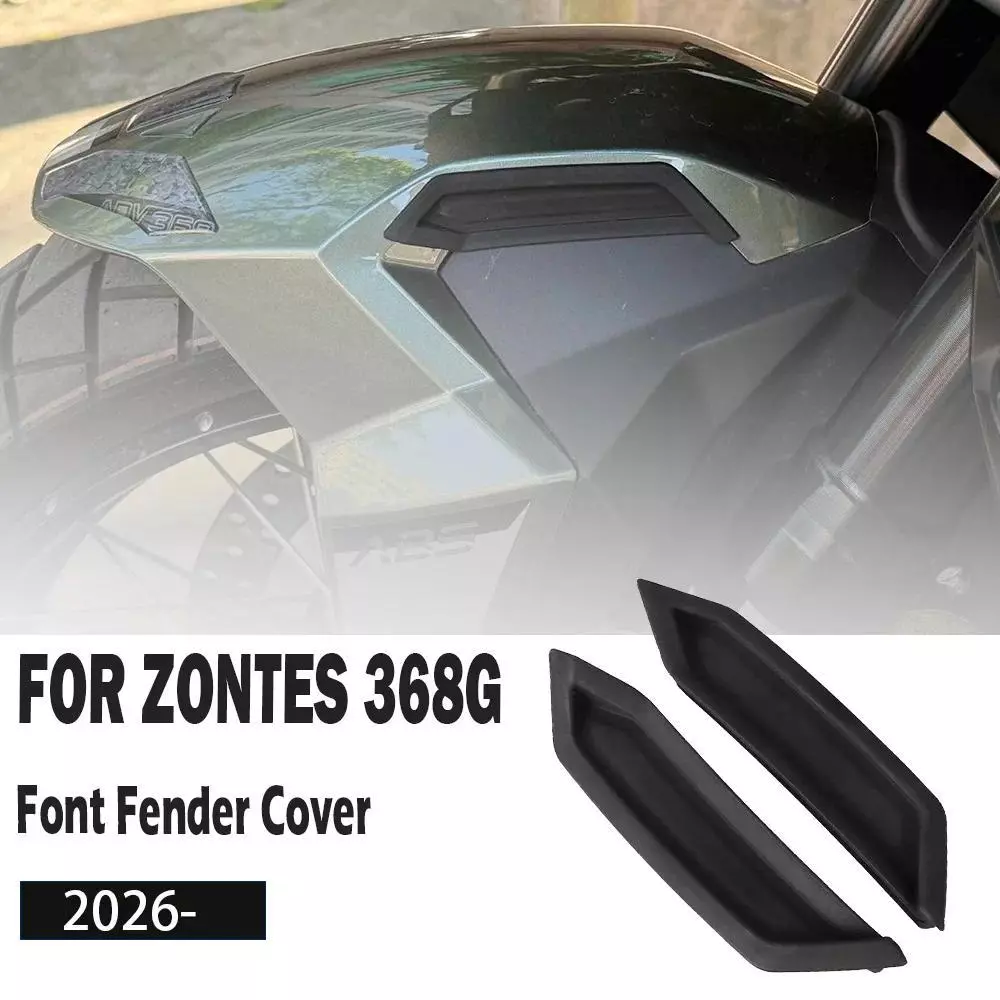 สําหรับ Zontes 368G 368 G 368g 2024 - 2026 รถจักรยานยนต์ดัดแปลงฝาครอบบังโคลนหน้า Fender Plug ฝาครอบอุปกรณ์ตกแต่ง