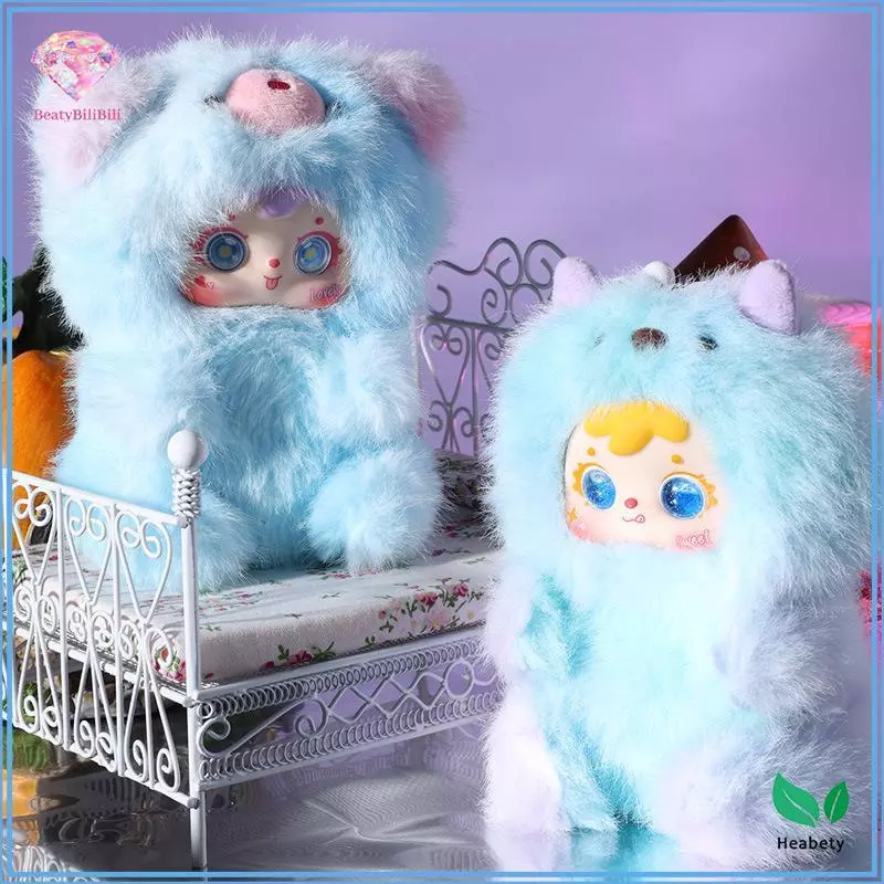 Heabety Samuel Sweet Dream Fany Series Plush กล่องตาบอดไวนิลตุ๊กตากระเป๋าจี้น่ารักตัวเลขสะสมของเล่นแปลกใจของขวัญวันเกิดใหม่ — ของมงคลหมวดเลขมงคล
