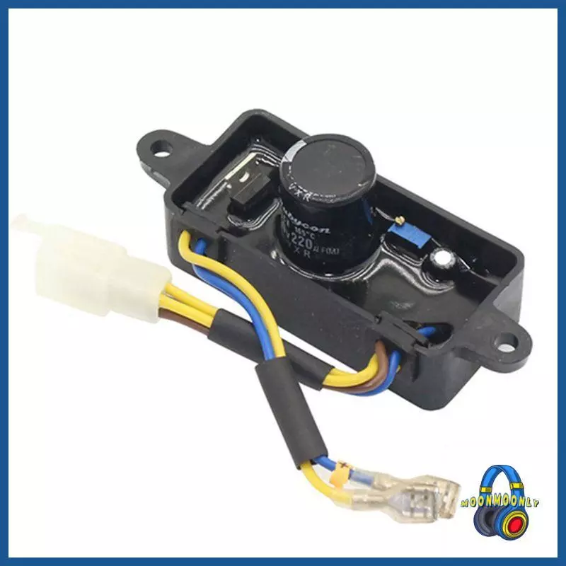MOON Avr สําหรับ 2kw 2 5kw 2 8kw GX160 เครื่องกําเนิดไฟฟ้าเบนซินเฟสเดียวตัวควบคุมแรงดันไฟฟ้า