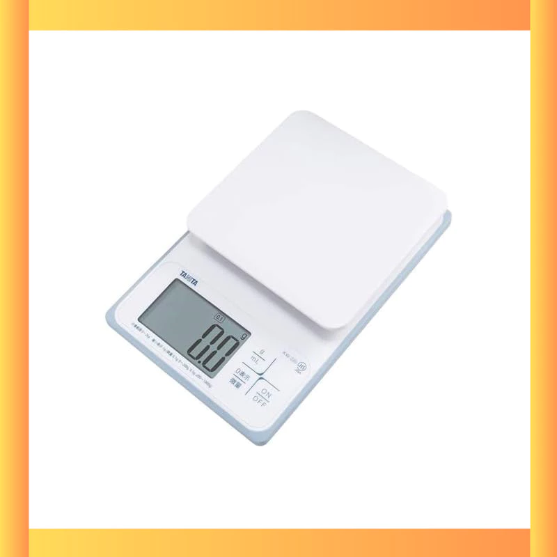 Tanita Cooking Scale Kitchen Scale Waterproof Digital 2kg 0.1g Unit KW-220 WH Washable Kitchen Scale White