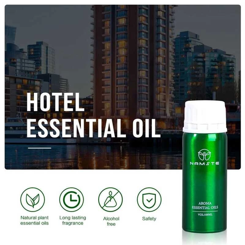 เครื่องกระจายกลิ่นหอมสำหรับห้องพักโรงแรม 100ML เครื่องฟอกอากาศ เครื่องเพิ่มความชื้นในอากาศ เครื่องเต — ของมงคลหมวดบ้านและฮวงจุ้ย