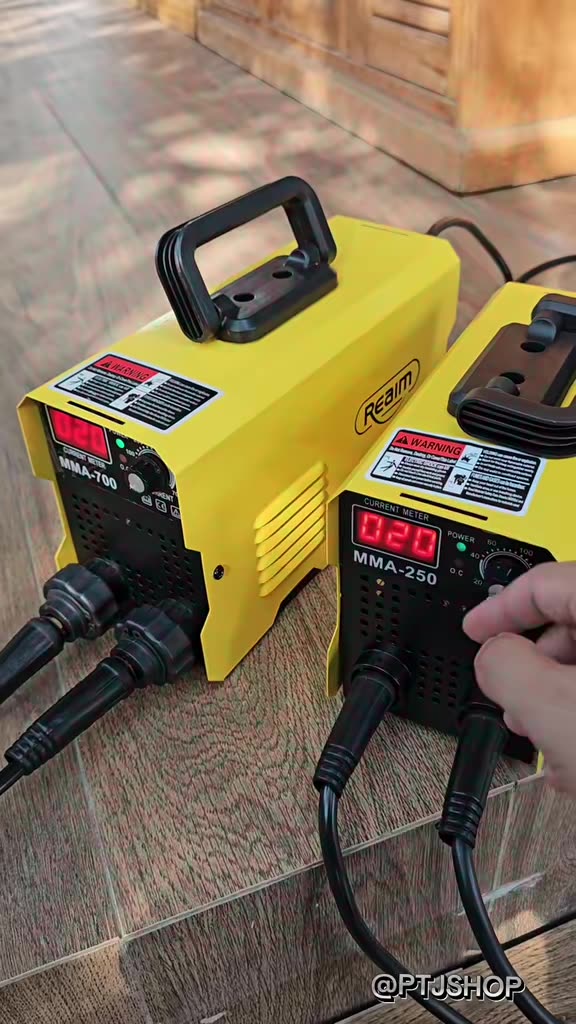 Tủ hàn điện REAIM MMA-250/300/700 sử dụng hệ thống DC INVERTER, đi hàn ổn định, kéo dài được #ptjshop #ตู้เชื่อมไฟฟ้า #ตู้เชื่อม #เครื่องเชื่อม #เครื่องมือช่าง