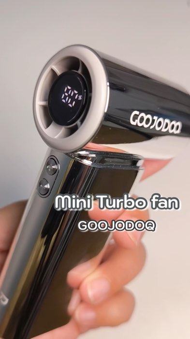 GOOJODOQ Mini Turbo fan Quạt cầm tay tốc độ cao, nhẹ, tiện lợi mang theo #quạt_cầm_tay #quạt_cầm_tay_tốc_độ_cao #quạt_mini #quạtgoojodoq #GOOJODOQ