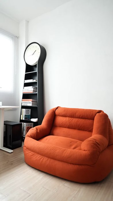 Sofa beanbag sofa minimal trang trí phòng rất đẹp, mẫu này có tựa lưng cao, tựa lưng thoải mái, ngồi 2 người thoải mái không chật #sofabeanbag #ไอเดียแต่งห้อง #โซฟา #โซฟามินิมอล #แ