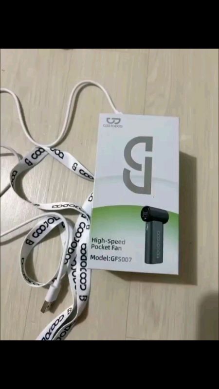 #GOOJODOQ #Gfs007 Mini #quạt cầm tay pin 4000mAh #quạt Type C có màn hình hiển thị #quạt làm mát 100 mức #quạt di động màn hình LED dây đeo cầm tay