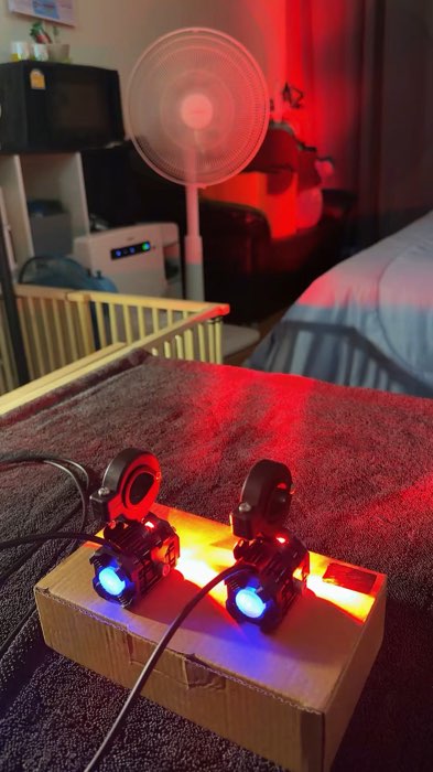#ไฟสปอร์ตไลท์ #สปอร์ตไลท์LED#ไฟสปอร์ตไลท์ติดมอเตอร์ไซค์#ไฟSpotlightติดรถ#ไฟled