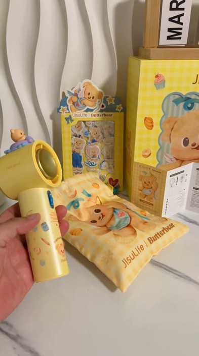 Bảo hành trung tâm Thái JisuLife x Butterbear Quạt gấu bơ Quạt bé bơ Handheld Fan Pro1 5000mAh quạt cầm tay pin bền #bánchạy #giátrị #sửdụctốt #cóích #tốtgiới thiệu