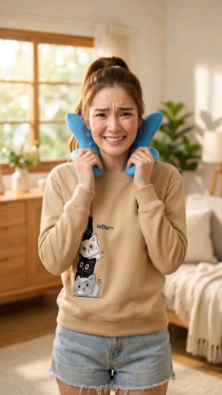 บอกลาไมเกรน! หมอนนวดคอที่ต้องมีติดบ้าน สบายจนลืมปวดไปเลย 💆‍♀️✨  #หมอนนวดคอ #แก้ปวดคอ #ไมเกรน #ของดีบอกต่อ #ไอเทมเด็ด