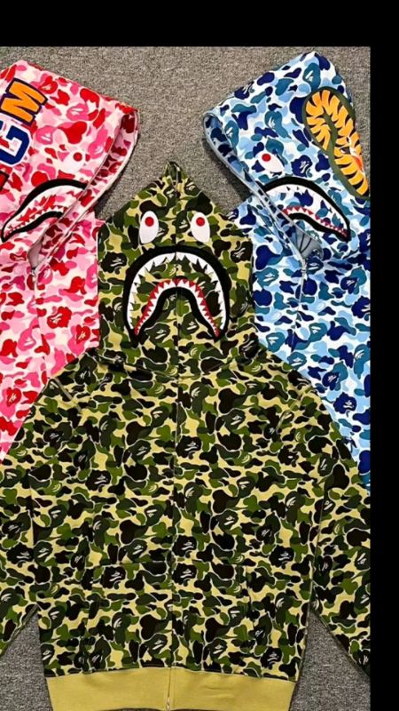 Hãy xem Bape ABC camo shark áo hood full zip với giá 275 ฿ tại Shopee https://s.shopee.co.th/40dKIbjvbS