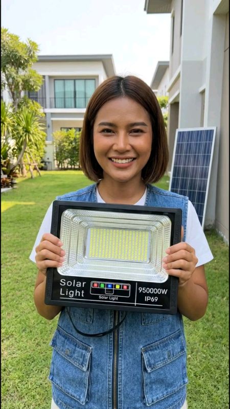 Đèn năng lượng mặt trời sáng rực! 💡 Mua 1 tặng 1 cực kỳ hấp dẫn, chống nước IP69 ✨ #ไฟโซล่าเซลล์ #TANGOK #แต่งบ้าน #ประหยัดไฟ #รีวิวของดี