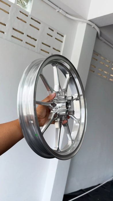 Bánh xe CNC Pcx STD trục thẳng #ล้อcnc #pcx #pcx150 #pcx2018 #pcx160 #Pcx160STD