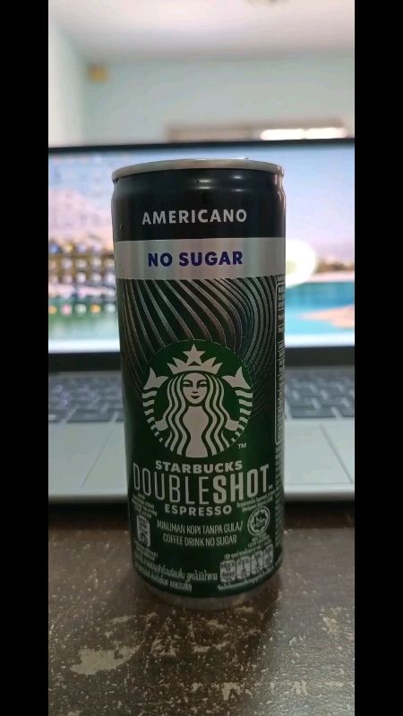 Starbucks รส Americano no sugar แบบกระป๋องพกสะดวก ดื่มง่าย #กาแฟ #กาแฟสตาร์บัค #Starbuck #Shopee #ช้อปปี้ป้ายยา #ป้ายยา #กาแฟอเมกาโน่