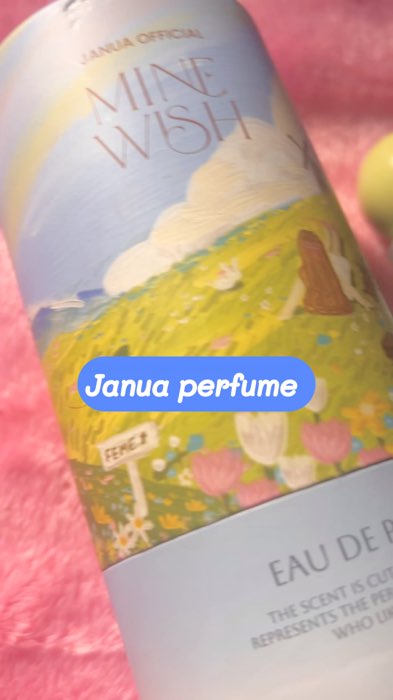 Janua Mine wish 💚🩵 #janua #ใช้ดีบอกต่อ #ShopeeVideoTH #น้ำหอมjanua #ของเด็ดแอปส้ม #รีวิว