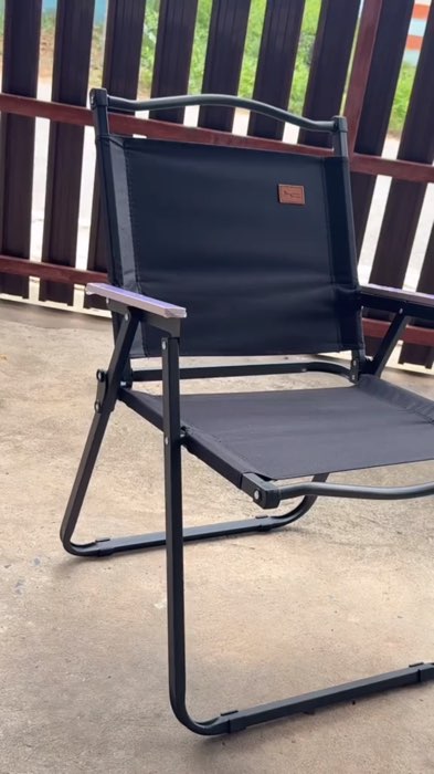#ghecampgấpđược picnic chịu trọng lượng 300kg chân đế nhôm vải Oxford bền màu đen/xanh/khaki #ShopeeVideoTH #sảnphẩmhottrongappsom