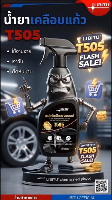 #Libitu #T505 #dungdịchphủkính #phủsơnxe #sảnphẩmtốichia sẻ #FlashSale #TikTokShop